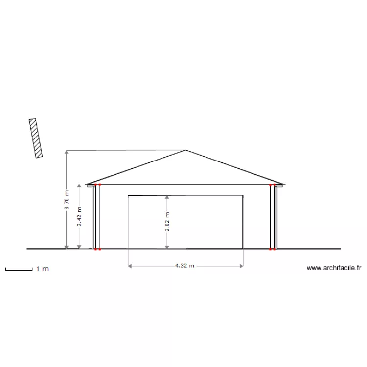 Sanitaire 2013 - coté 1. Plan de Sanitaire 2013 - coté 1. Plan de