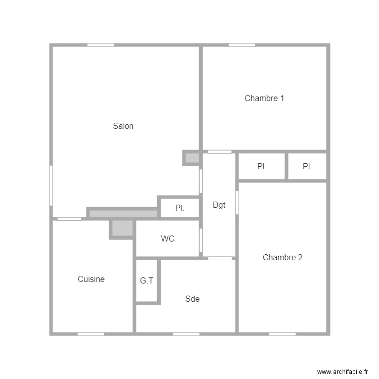 LECLERC. Plan de 0 pièce et 0 m2