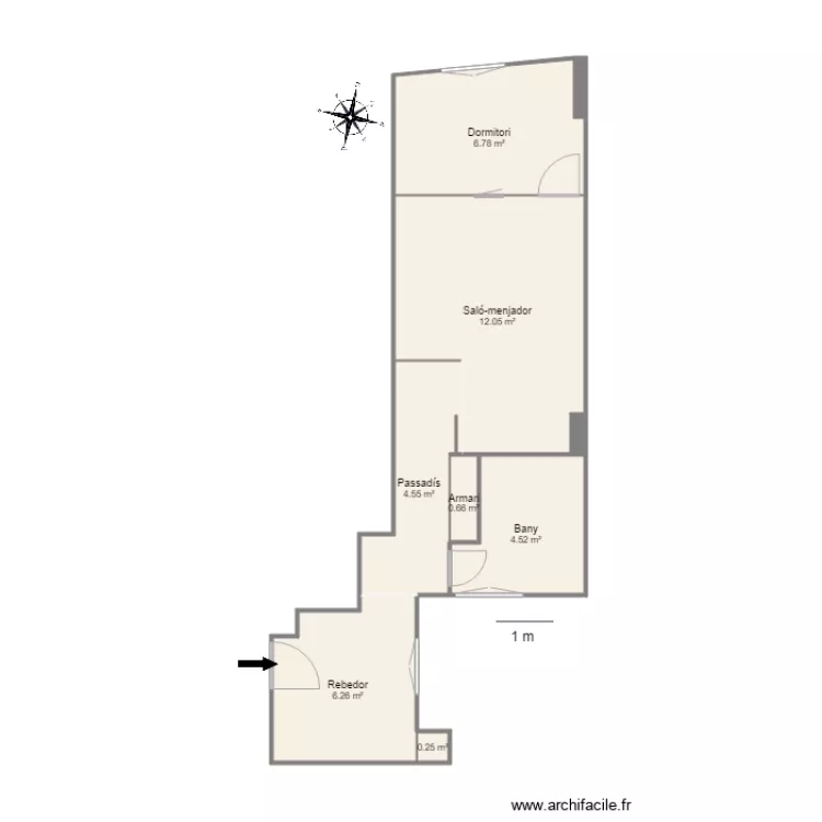ED RESIDENCIA SKY AP 404 PAS DE LA CASA. Plan de ED RESIDENCIA SKY AP 404 PAS DE LA CASA. Plan de