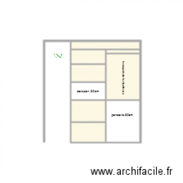 penderie springuel 3. Plan de 0 pièce et 0 m2