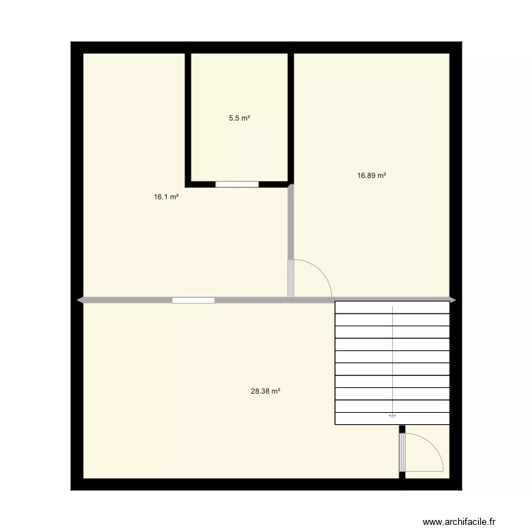 Rez Ernestine. Plan de 