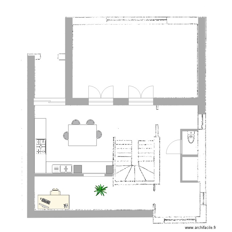 Cuisine move 3. Plan de 0 pièce et 0 m2