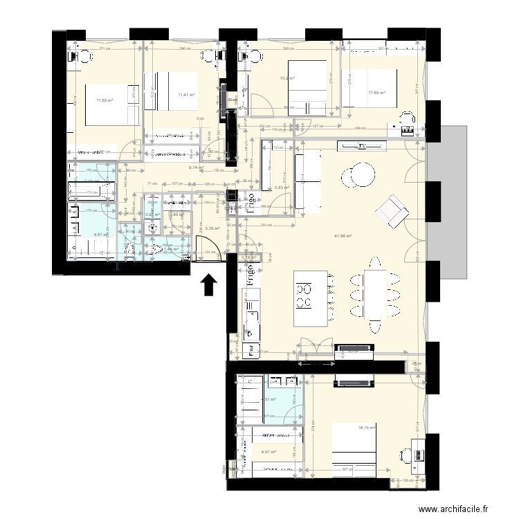 29 crs FR v11. Plan de 0 pièce et 0 m2