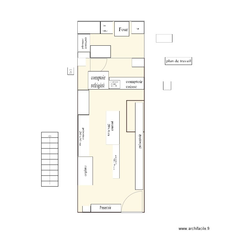 cuisine Mayta. Plan de 0 pièce et 0 m2