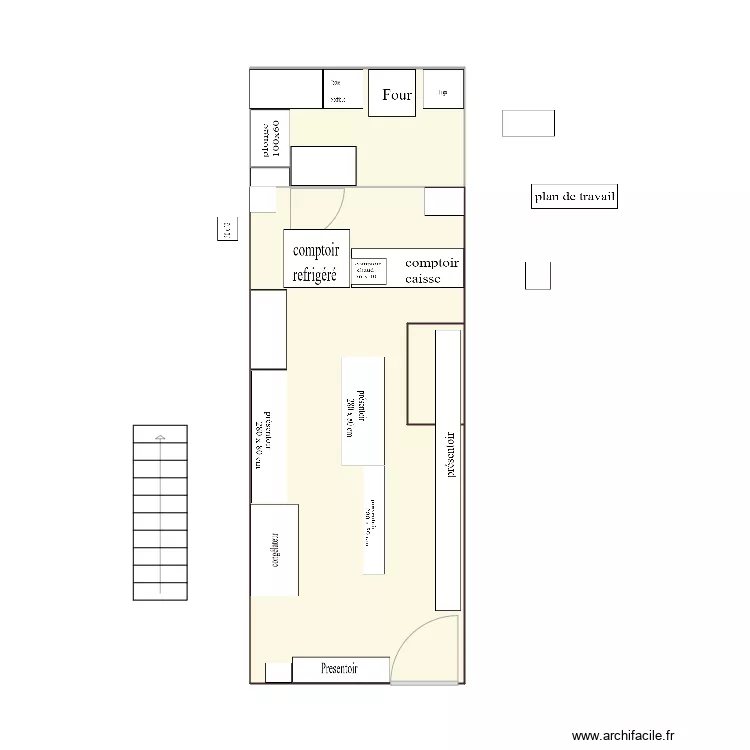 cuisine Mayta. Plan de 
