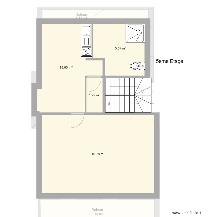 Immeuble Cordeliers Modifié 2. Plan de 0 pièce et 0 m2