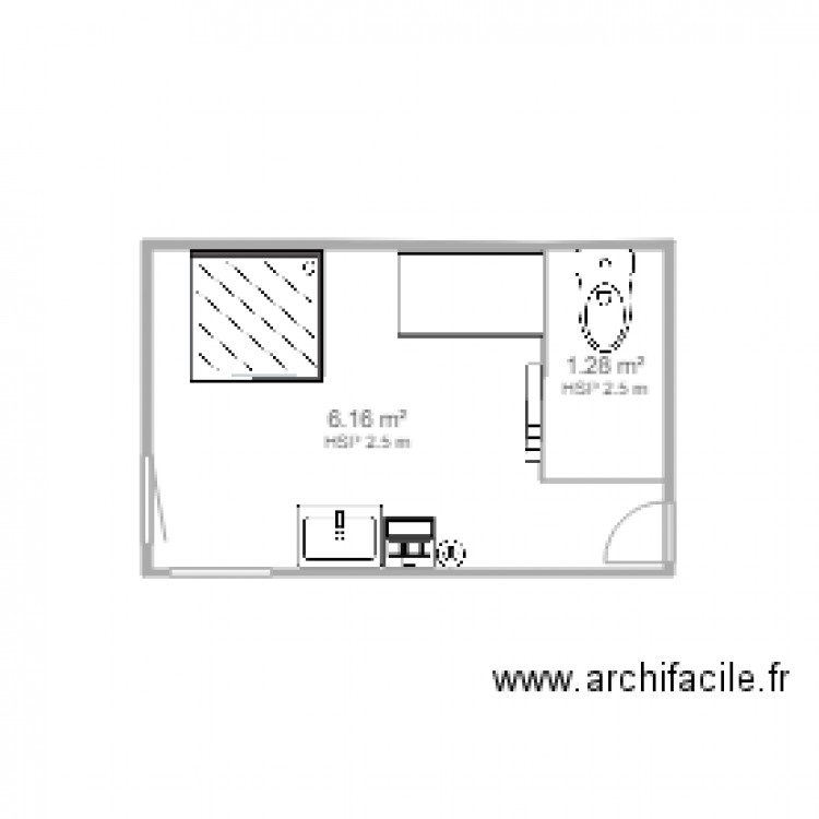 hsc. Plan de 0 pièce et 0 m2