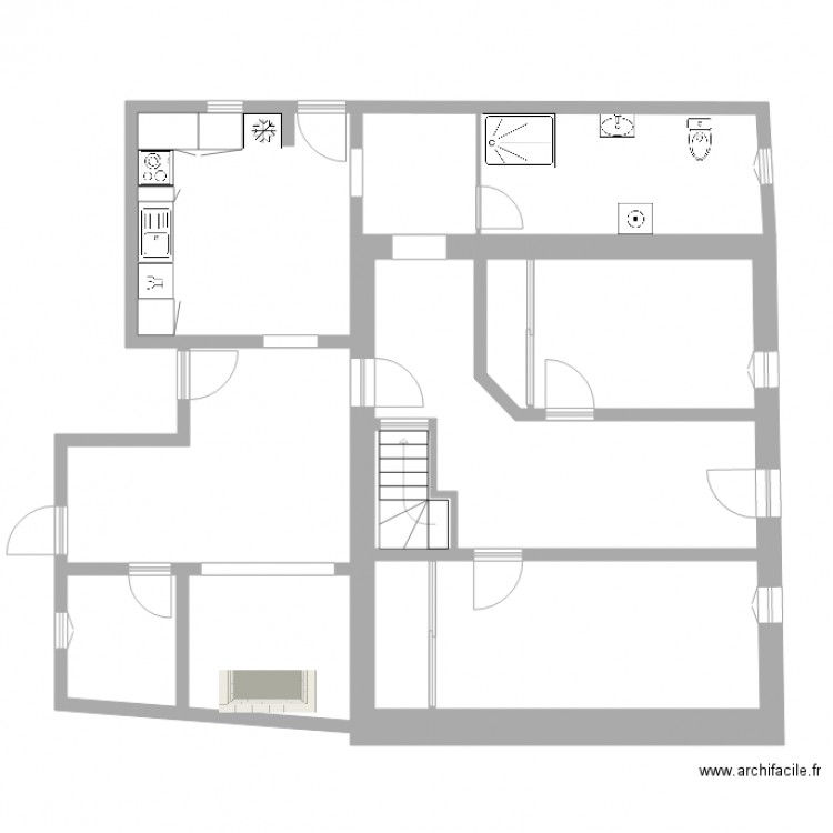 casa santa projeto3 canalizador. Plan de 0 pièce et 0 m2