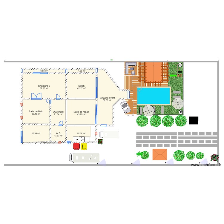 PERGOLA GAZEBO JARDIN ac VOITURES. Plan de 0 pièce et 0 m2