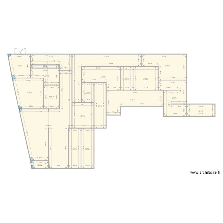 PLAN BONNEFOY 6. Plan de 0 pièce et 0 m2