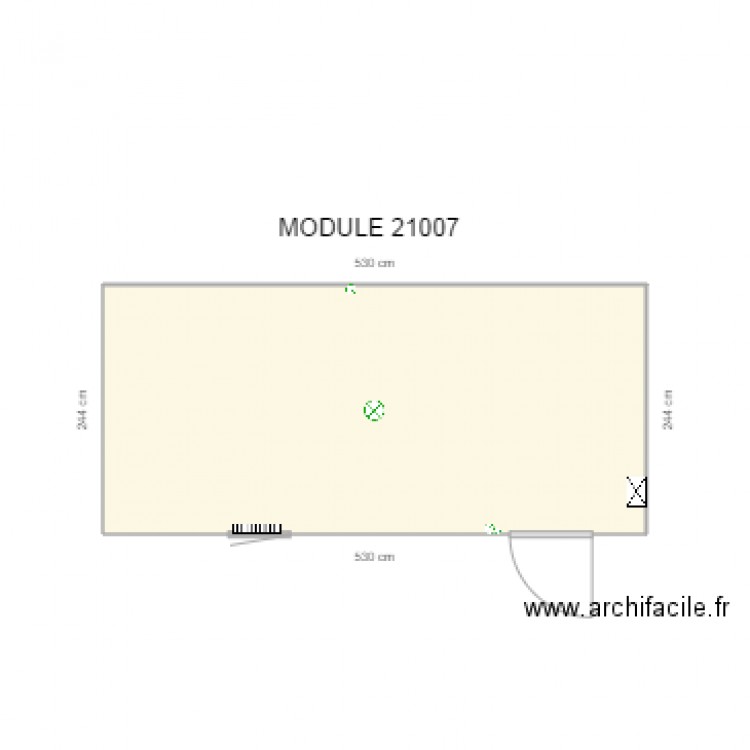 MODULE 21007. Plan de 0 pièce et 0 m2