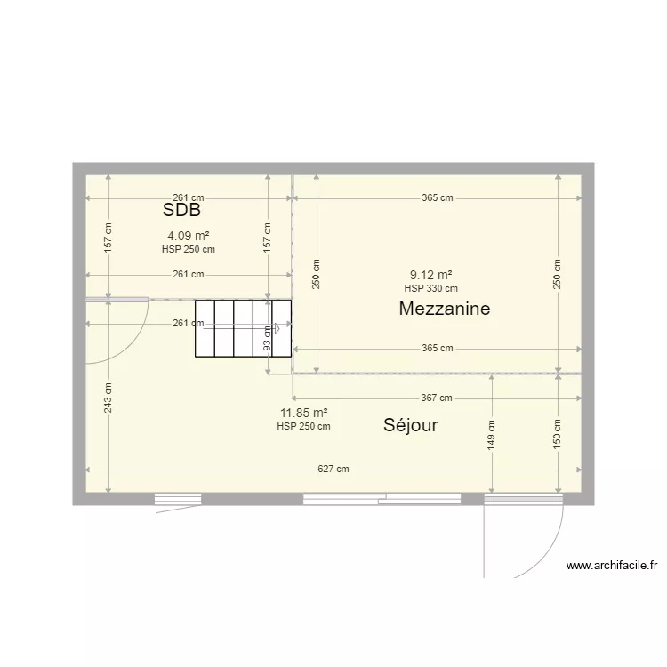 Abri jardin. Plan de Abri jardin. Plan de