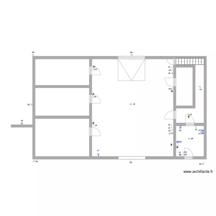Blc150 grange. Plan de 