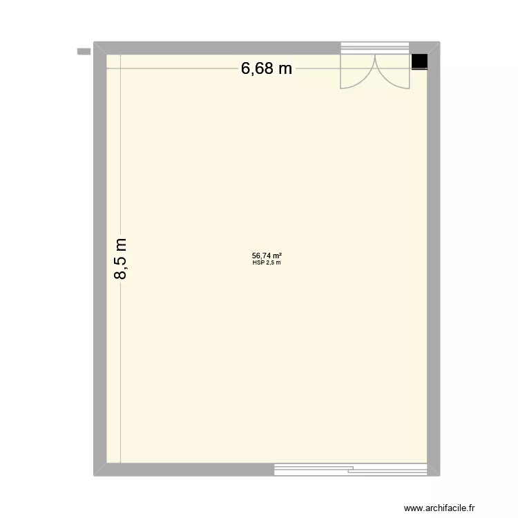 Ingénérie. Plan de 1 Pièce et 57 m² Ingénérie. Plan de 1 Pièce et 57 m²