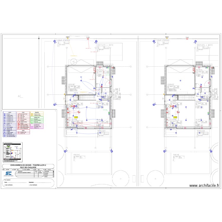 plans REZ chavanne KTS 1. Plan de 0 pièce et 0 m2