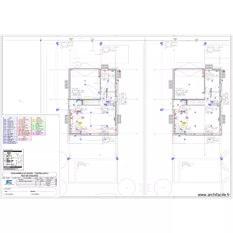 plans REZ chavanne KTS 1. Plan de 
