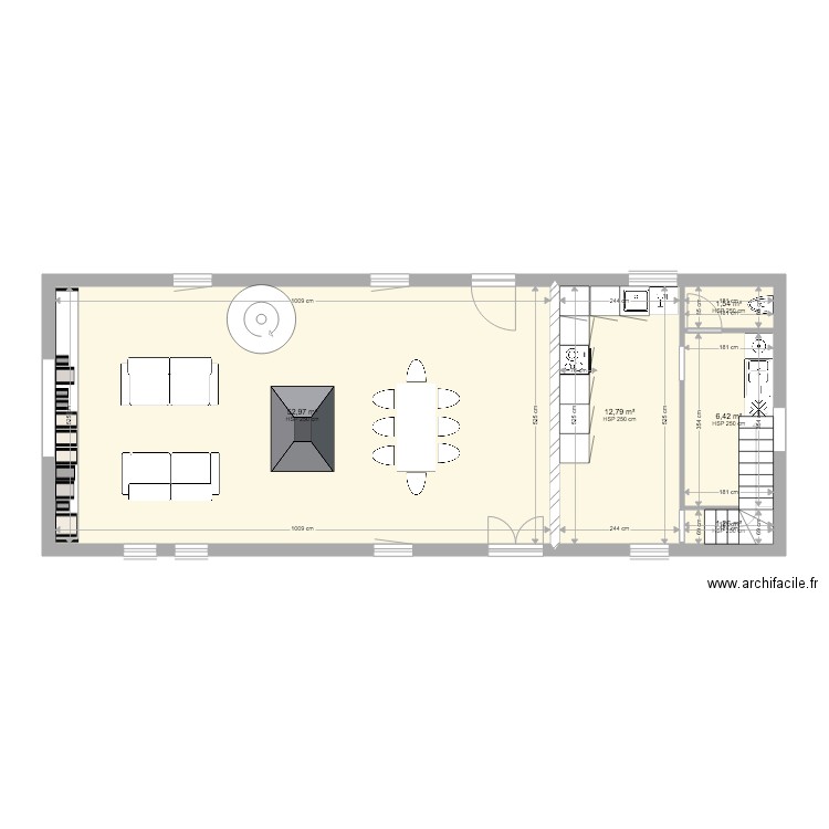 la colombière RDC. Plan de 0 pièce et 0 m2