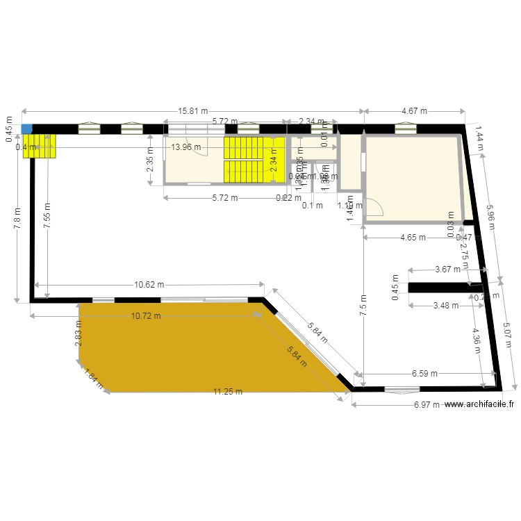 Pavillon Schneider TERRASSE. Plan de 0 pièce et 0 m2