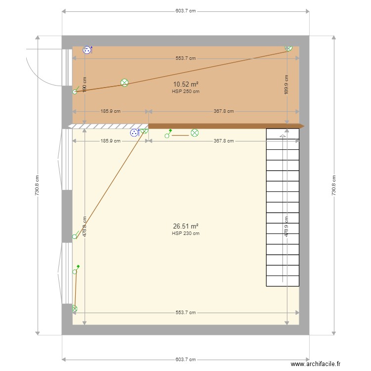 Exterieur  avec electricite. Plan de 0 pièce et 0 m2