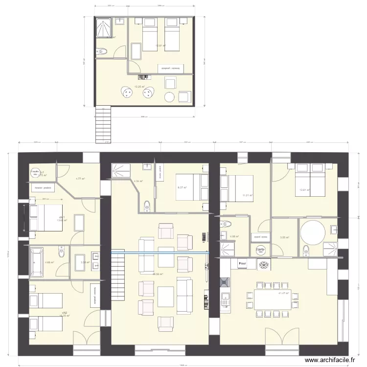 gite 14 02 2019 g. Plan de 