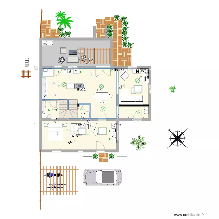 Route de Taillefer 4. Plan de 