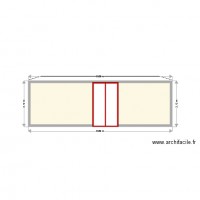 Plan de façade après travaux