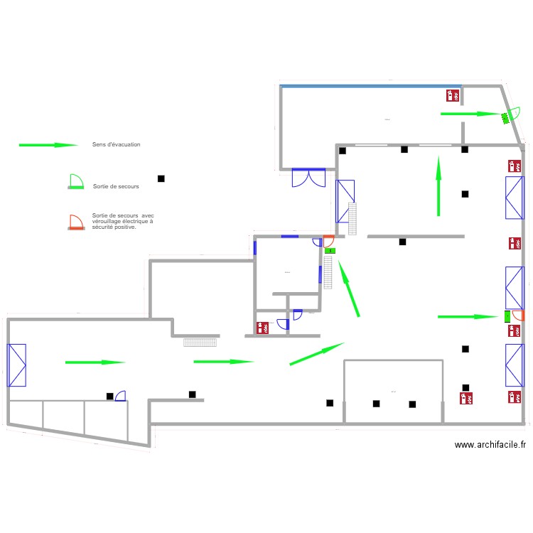 HANOT PLAN EVACUATION.. Plan de 0 pièce et 0 m2