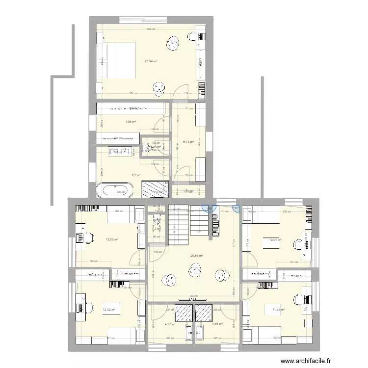 maison rdc2. Plan de 