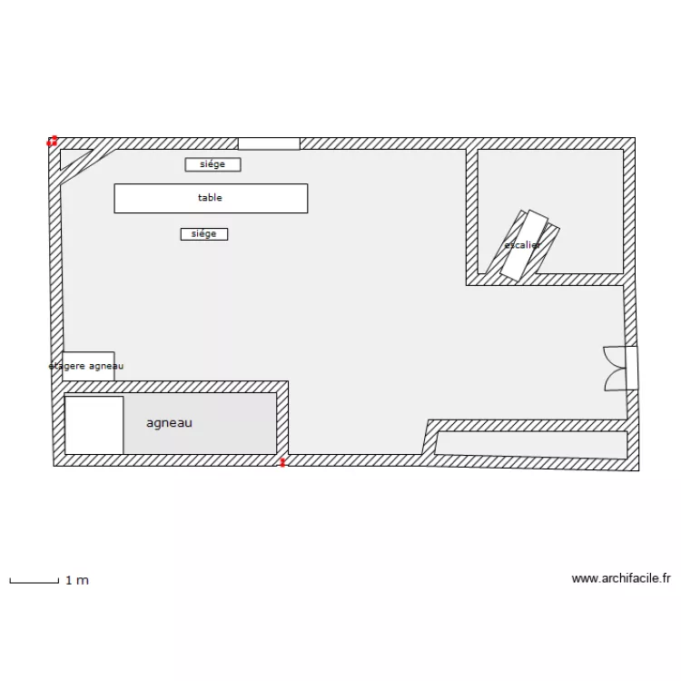 cabane mami. Plan de cabane mami. Plan de
