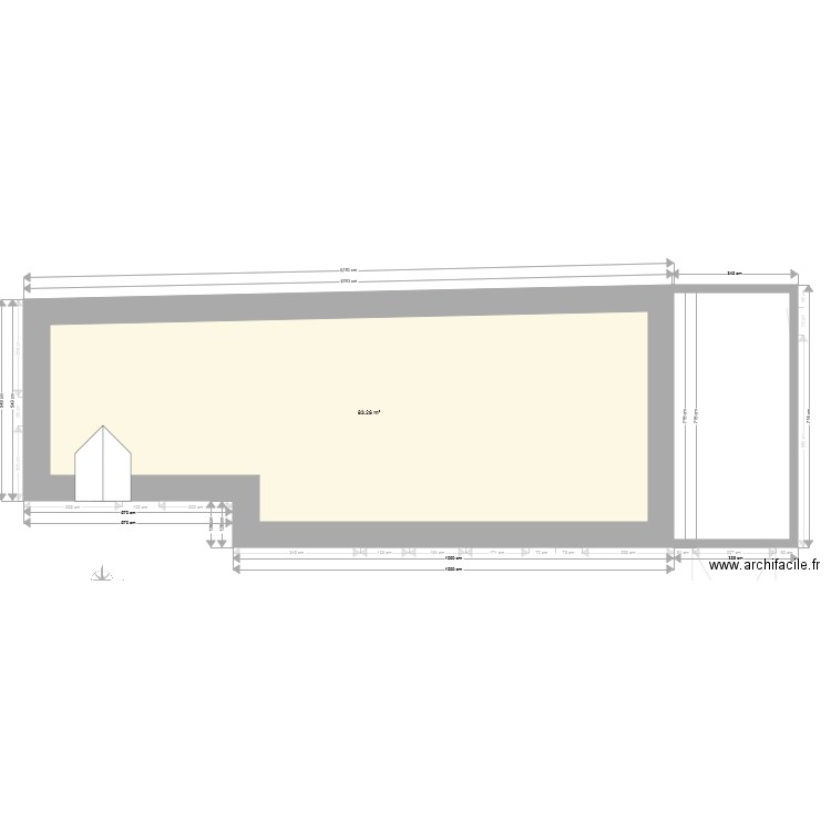 villatte. Plan de 0 pièce et 0 m2