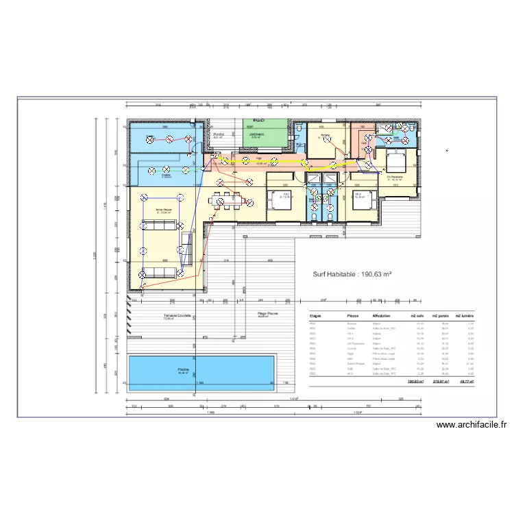 PLAN PONTICCHIO ECL INT. Plan de 