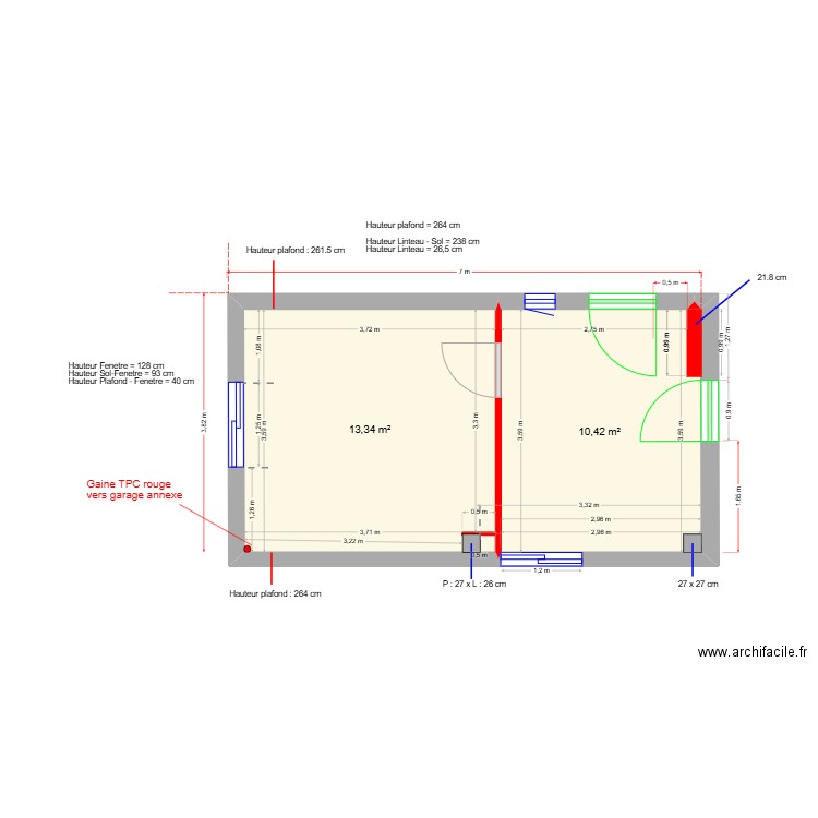 Batiment 1. Plan de 0 pièce et 0 m2