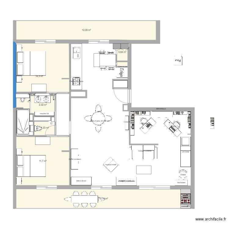 t4fino2ndversion. Plan de 0 pièce et 0 m2