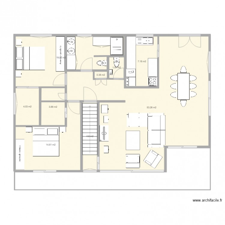 Projet 74 idee 03. Plan de 0 pièce et 0 m2