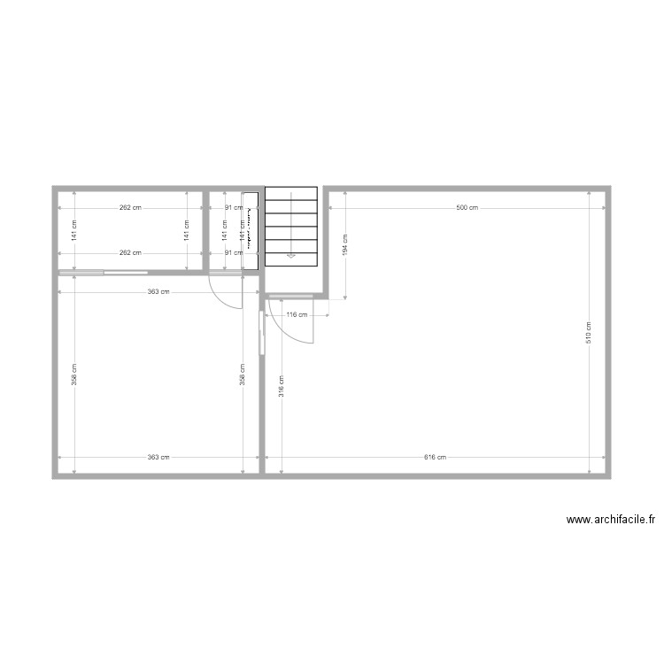 Choukri combles 2. Plan de 0 pièce et 0 m2