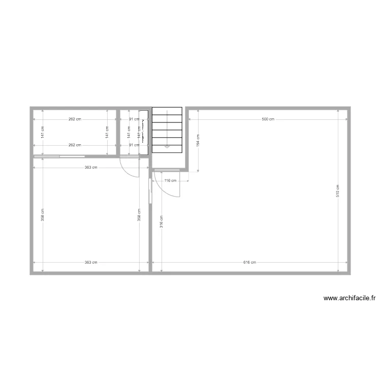 Choukri combles 2. Plan de 