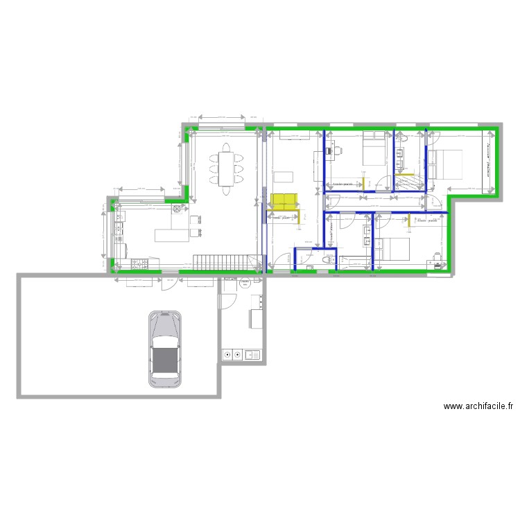 Vaunavey Juillet 2019 variante. Plan de 0 pièce et 0 m2