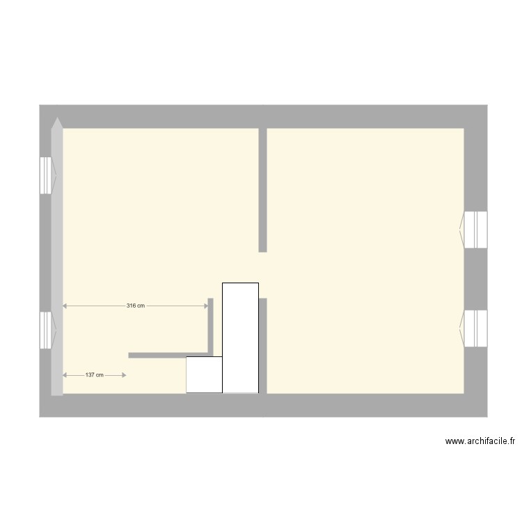 Démarié Premier étage 2 pour Isoltop 2. Plan de 0 pièce et 0 m2