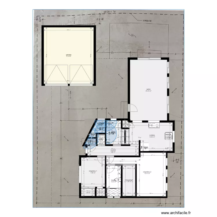 casitas 2. Plan de 