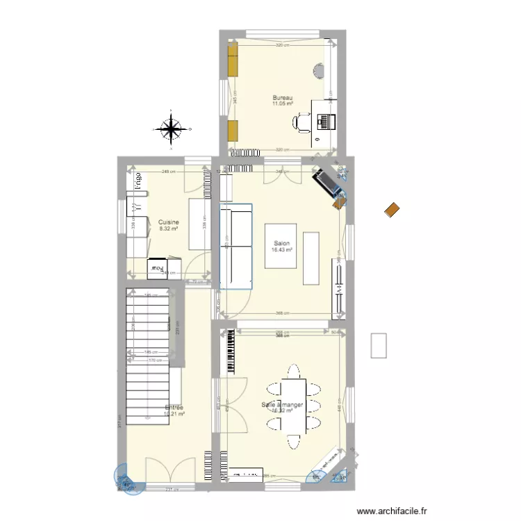 Maison du bonheur v2. Plan de 