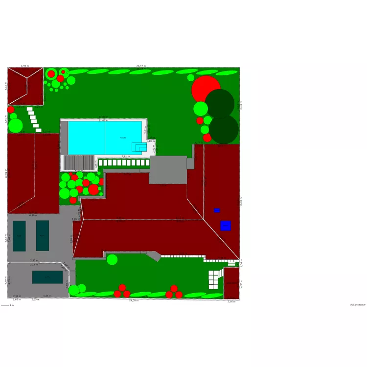 PISCINE 15. Plan de 