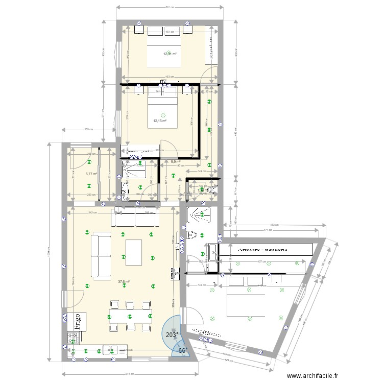 t4 urtaca pieces. Plan de 0 pièce et 0 m2