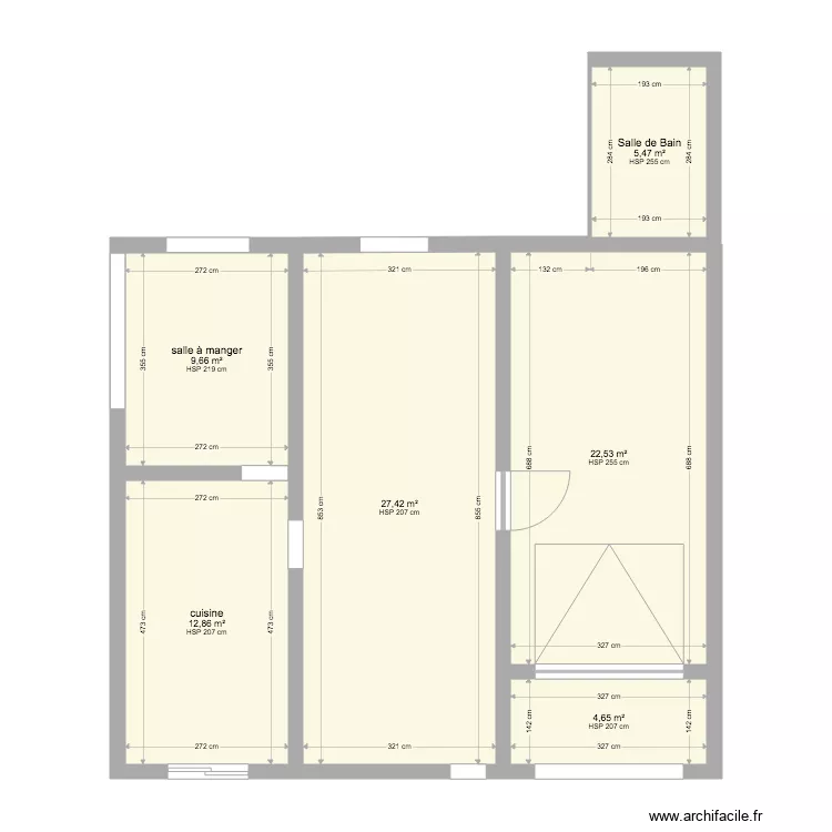 Maison bas. Plan de Maison bas. Plan de