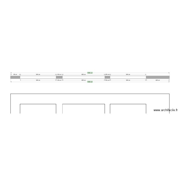 SCI CAPUCINES PD PLAN ACTUEL. Plan de 0 pièce et 0 m2