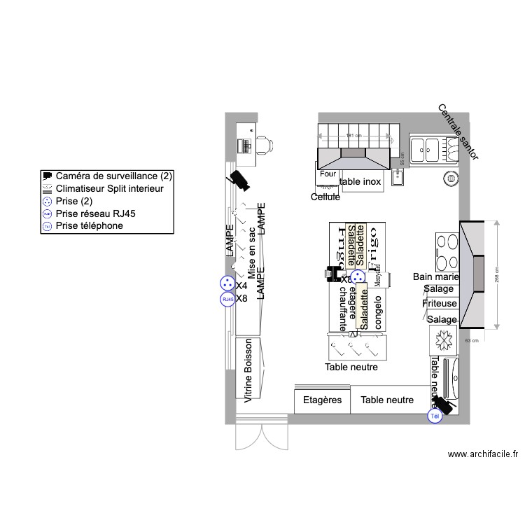 Dark Lille  electricité. Plan de 0 pièce et 0 m2