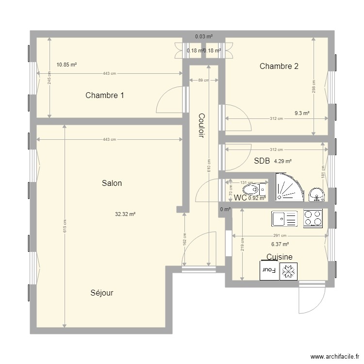 Pierrick vide. Plan de 0 pièce et 0 m2