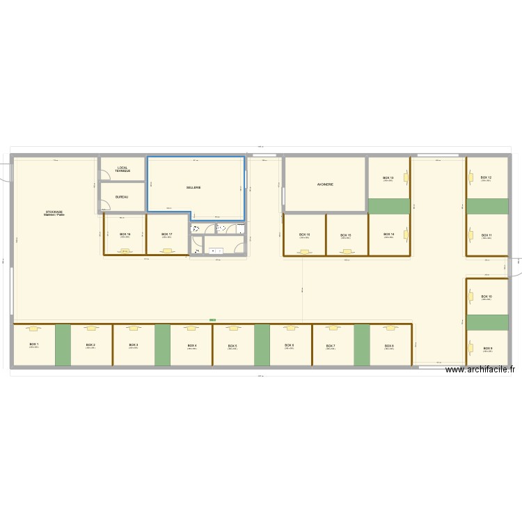 4BLZ(7) + bureau. Plan de 0 pièce et 0 m2
