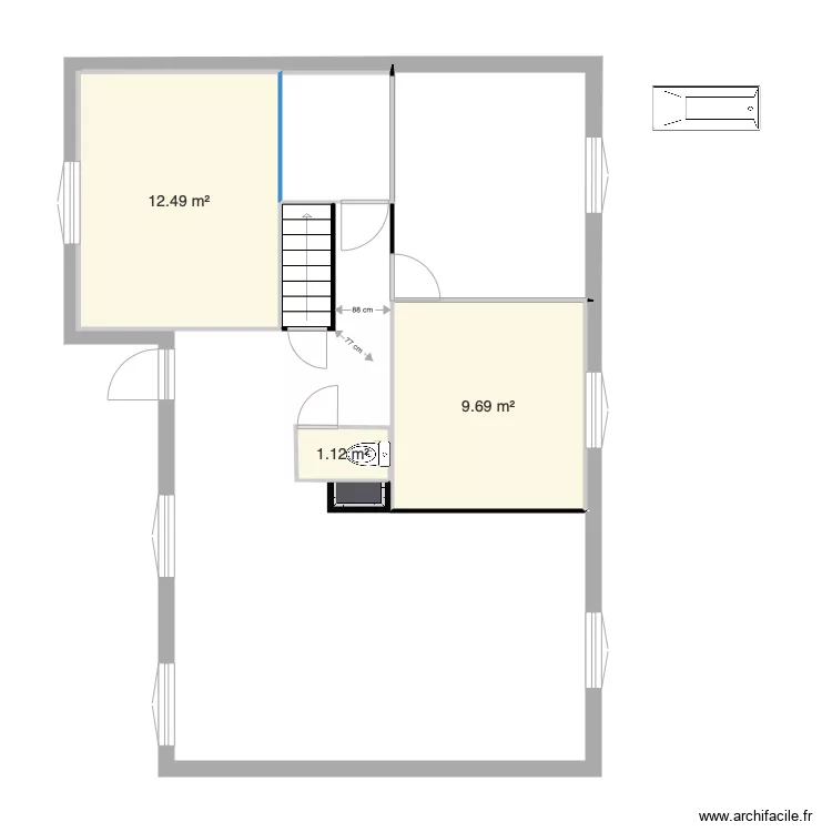 Maison benji PROJET 2. Plan de 