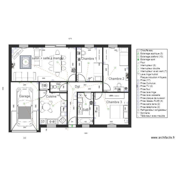 bâtiment  exo 1 plan 1. Plan de 0 pièce et 0 m2