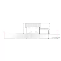 Plan maison Facade